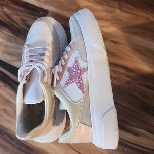 Pink Lily sneakers